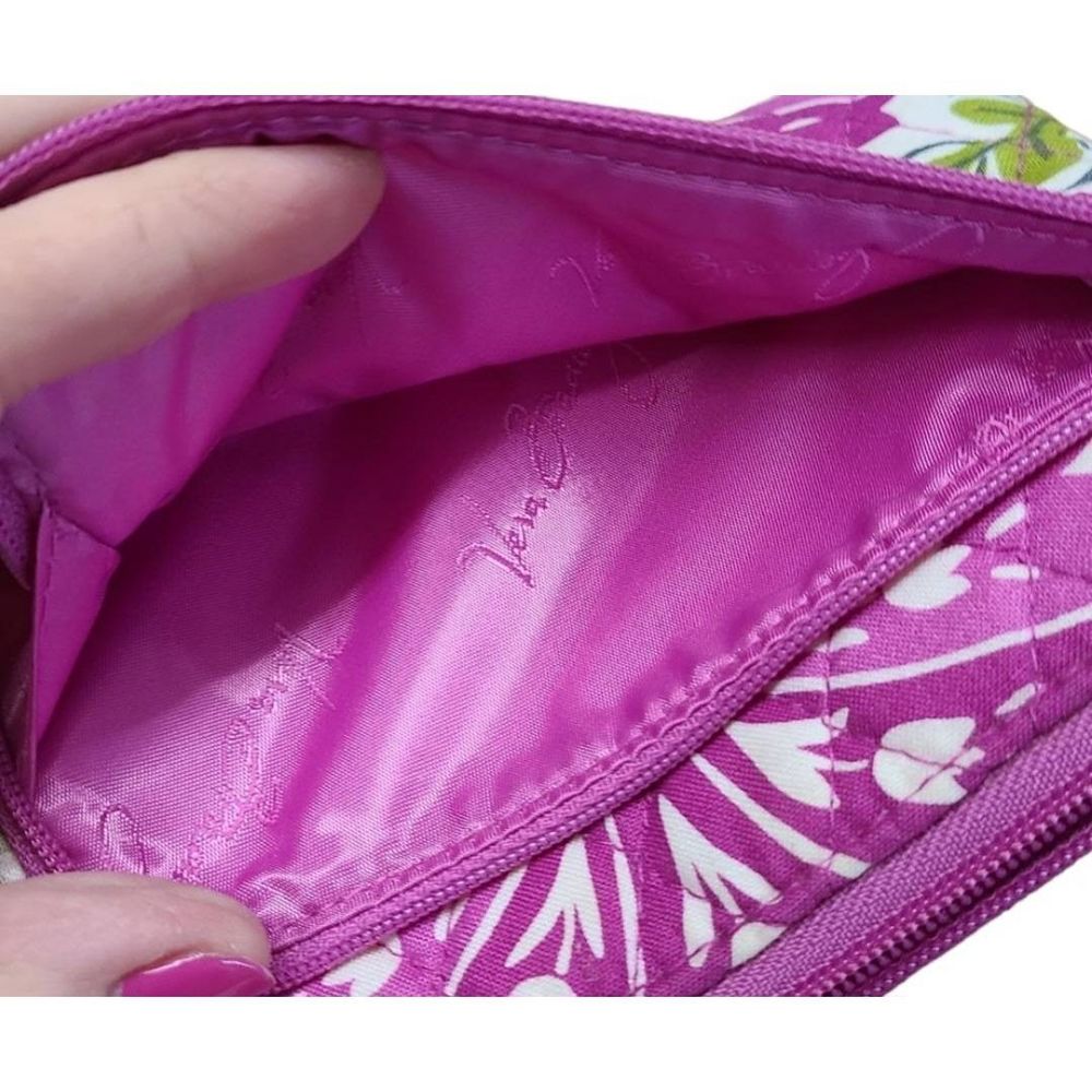 Vera Bradley Julep Tulip Purple Wristlet - Picture 5 of 8